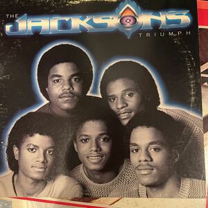 1980年作品 ジャクソンズ　送料無料　TRIUMPH 綺麗傑作最高品　お値打ち盤　ヴィンテージレコード　オールドレコード　マイケルジャクソン