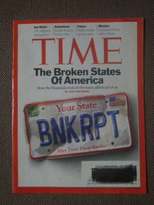 TIME Magazine タイム誌 6/28/2010 ◆ ジャンク品 ◆