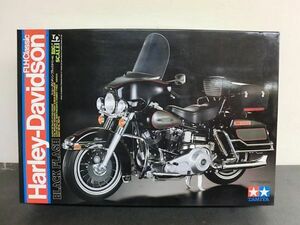 #i1【梱160】 タミヤ 1/6 ハーレーダビッドソン ブラックスペシャル 16007 Harley-Davidson バイク プラモデル 未組立