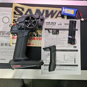 サンワ SANWA MT-4（ RX-471レシーバー　/　リポバッテリーセット）