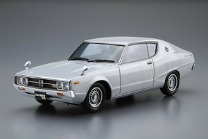 プラモデル　1/24　ザ・モデルカー　No.051　ニッサン GC111 スカイラインHT2000GTX-E・S 