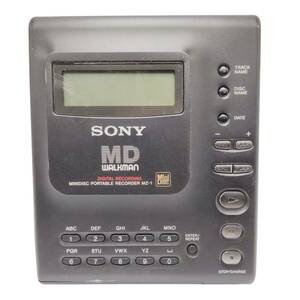 E05071 SONY MDウォークマン MDポータブルレコーダー MZ-1 ソニー ミニディスク PORTABLE RECORDER WALKMAN MDプレーヤー