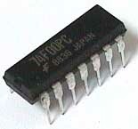 74F00PC TTL IC Quad 2-input NAND Gate