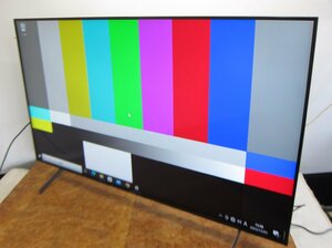 ◎SONY BRAVIA KJ-55X8550H 地上・BS・110度CS 4K対応液晶テレビ 有線・無線LAN Android YouTube 外付けHDD録画 2020年製 リモコン付◎153