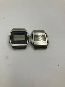 1円スタート ALBA アルバ ヴィンテージ デジタル 腕時計 Y749-5000/Y770-5040 SEIKO 2個まとめて ジャンク SEIKO セイコー ALARM-CHRONOGRA