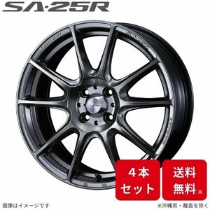 ウェッズ ホイール ウェッズスポーツ SA-25R eKスペース B11A 三菱 15インチ 4H 4本セット 0073684 WEDS