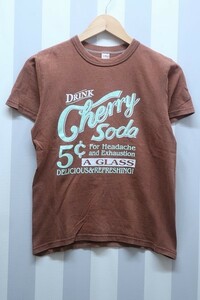2-6750A/THE FLAT HEADCHERRY SODA 半袖Tシャツフラットヘッド 送料200円 