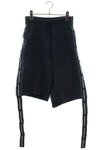 ヴェトモン VETEMENTS 18SS WSS18PA9 サイズ:S サイドテープドローストリングハーフパンツ 中古 SB01