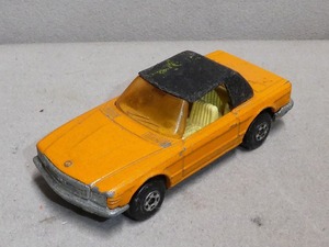 ★マッチボックス matchbox No.6 メルセデス 350SL 1973 LESNEY ミニカー 当時物 England レズニー★レトロ ヴィンテージ