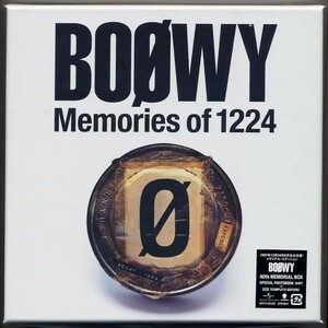 ☆BOOWY 「Memories of 1224」 限定生産盤 2CD+SPECIAL PHOTOBOOK 新品 未開封