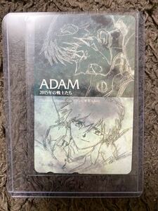 エヴァンゲリオン　テレホンカード　碇シンジ　渚カヲル　ADAM　貞本義行　　