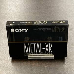 2061N 未使用 ソニー METAL-XR 46分 メタル 1本 カセットテープ/One SONY Type IV Metal Position unused Audio Cassette