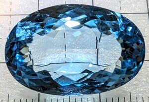 大粒 天然トパーズ 29.351ct スイスブルートパーズ ルース jewelry ソーティング付き topaz パワーストーン 特大 宝石 誕生石 裸石 天然