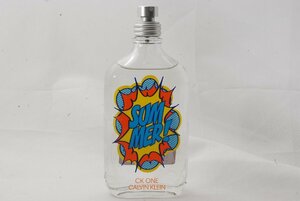 【蓋無し】CK one Calvin Klein SUMMER カルバンクライン シーケーワン サマー オードトワレ 100ml