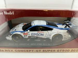 1/18 エブロ　スーパーGT Epson NSX コンセプト-GT #64 GT500 2015 Rd.1 岡山　エプソン