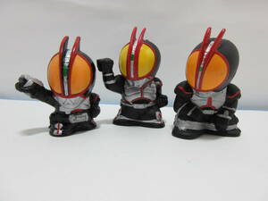 仮面ライダー555★ファイズ★指人形★3個セット　中古品