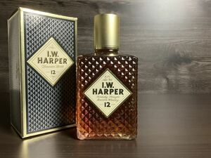 古酒 I.W. HARPER IWハーパー 12年 ウイスキー 750ml 43%【未開栓】