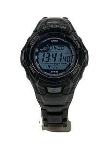 CASIO◆ソーラー腕時計・G-SHOCK/デジタル/ステンレス/GRY/BLK/SS