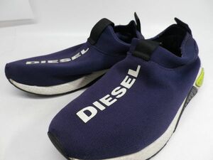 49●a290☆【28.0】中古品　ディーゼル　スニーカー　RN93243　ネイビー　メンズシューズ　ローカット　DIESEL　現状渡し