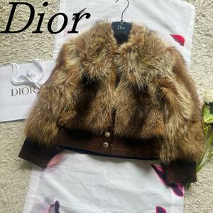 【美品】Dior FOURRURE リアルファージャケット ミンク ディオール 襟