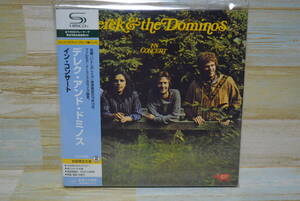 美品２枚組★SHM-C紙ジャケ★イン・コンサート/DEREK & THE DOMINOS In Concertエリック・クラプトン