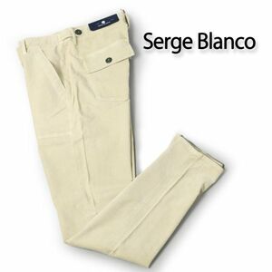504c 新品 Serge Blanco セルジュブランコ ストレッチ チノパン コットン パンツ メンズ 79cm