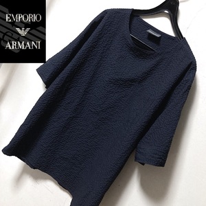 39Y240412A 未使用 EMPORIO ARMANI エンポリオアルマーニ メンズ 半袖 カットソー Tシャツト 検 ジャケット ブルゾン コート ジャージ