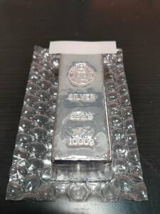 1kg 石福 銀地金 1キロ シルバー 銀インゴット silver 銀 銀貨 検: 徳力　石福 井嶋