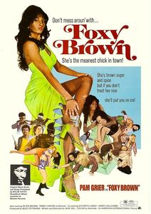 ポスター『フォクシー・ブラウン』（Foxy Brown）#2★A3★パム・グリア/ジャック・ヒル/ジャッキー・ブラウン/タランティーノ