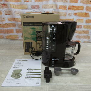 3211PB24【美品】象印 コーヒーメーカー 6杯用 EC-AK60-TD