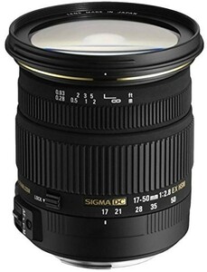 SIGMA 標準ズームレンズ 17-50mm F2.8 EX DC HSM ペンタックス用 APS-C専用