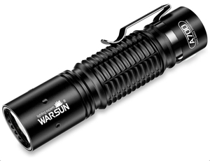 Warsun A700 LED懐中電灯 USB充電式 18650バッテリー 5灯モード ミニアルミ合金 IP56防水 新品 送料込み