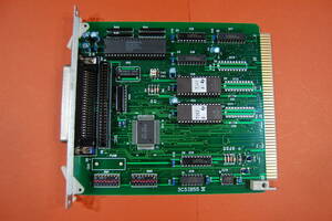 PC98 Cバス用 インターフェースボード テクノジャパン ? SCSIB55 Ⅳ SCSI I/F？ 動作未確認 現状渡し ジャンク扱いにて　O-088 