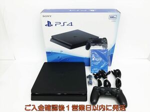 【1円】PS4 本体 セット 500GB ブラック SONY PlayStation4 CUH-2000A 初期化/動作確認済 プレステ4 J09-292os/G4