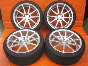 【Y4】MLJ ハイペリオン HYPERION CVX 19インチ 8.5J +45/9.5J +45 PCD114.3 5H HANKOOK K120 245/35R19 255/35R19 クラウン/マークXなど☆