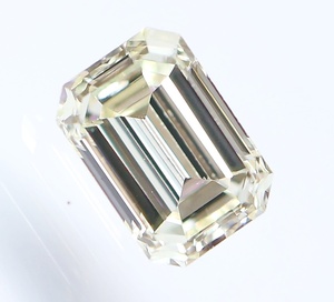 【１００円～】VS2！0.347ct 天然ダイヤ Mカラー（ナチュラルカラー） EMカット