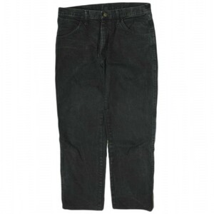 RUSTLER by Wrangler ラスター バイ ラングラー Black Denim Pants ブラックデニムパンツ 87619CB 34 ジップフライ ジーンズ g15632