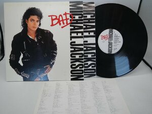 Michael Jackson(マイケル・ジャクソン)「Bad(バッド)」LP（12インチ）/EPIC/SONY(28・3P-800)/ファンクソウル