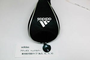 adidas　アディダス　　ヘッドカバー　■JHC