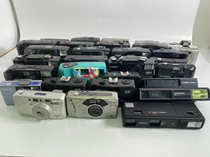 【訳あり】ジャンク コンパクトフィルムカメラ Canon コニカ OLYMPUSなど色々 31台まとめて　#e8457