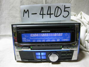 M-4405　ALPINE　アルパイン　MDA-W925JS　MP3　MDLP　2Dサイズ　CD&MDデッキ　故障品