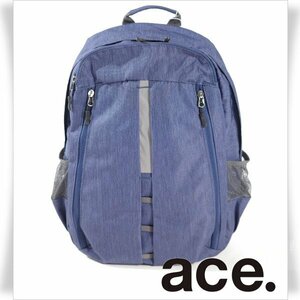 新品1円～★ace.TOKYO エース ACE コルティ軽量 リュックサック バッグ デイパック ネイビー 正規店本物 ◆1864◆　