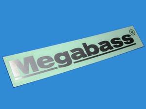 メガバス Megabass 銀 転写 ステッカー シール 427×76mm カッティング シート
