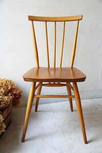 ■店頭価格￥５５０００■アーコール ステックバックチェア６６■英国　Ercol ヴィンテージチェア 木製・古木椅子■イギリスビンテージ