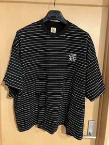 SEE SEE SUPER BIG FLAT SS BOARDER 紺 S.F.C STRIPES FOR CREATIVE Tシャツ ボーダー カットソー fresh service is-ness so nakameguro