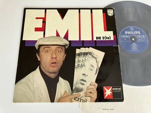 【76年独オリジナル】EMIL (Emil Steinberger) DIE 2(te) LP PHILIPS GERMANY 6305-322 コメディ,SPOKEN WORD,Der Pilot,Putzer,Skilehrer,