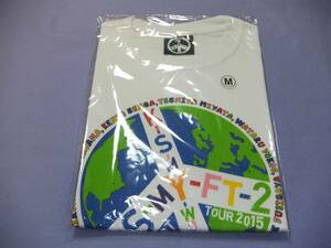 【送料無料】KIS-MY-WORLD Tシャツ ホワイト Mサイズ Kis-My-Ft2 グッズ 新品未開封