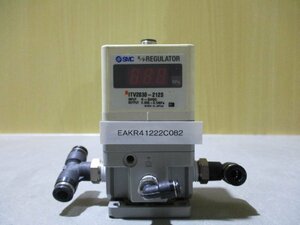 中古SMC ITV2030-212S Regulator Input 0-5VDC Output 0.005-0.5MPa(EAKR41222C082)