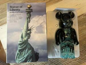 ★400%のみ★自由の女神/Statue of Liberty ベアブリック/BE@RBRICK 400%(メディコムトイ・フィギュア・ニューヨーク・アメリカ)