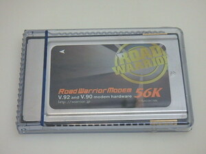 s305u　ロードウォーリア　モデムカード　56K　road warrior modem　FM-56C-NFS　Fax Modem　カード　ジャンク　
